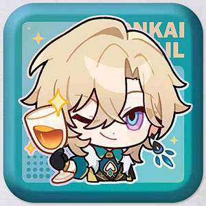 崩壊：スターレイル パムの展示館シリーズ スクエア缶バッチ アベンチュリン