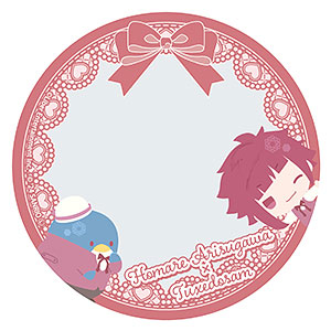 57mm缶デコカバー「A3！×Sanrio characters」22/有栖川誉×タキシードサム(ミニキャライラスト)