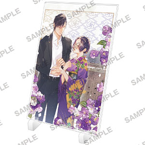 富士見L文庫 刊行10周年記念フェア アクリルプレート 『意地悪な母と姉に売られた私。何故か若頭に溺愛されてます』