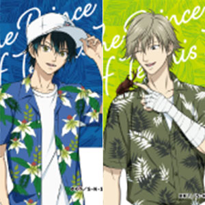 キャンバスボードミニ「新テニスの王子様」08/ボタニカルver. 描き下ろしイラスト 10個入りセット