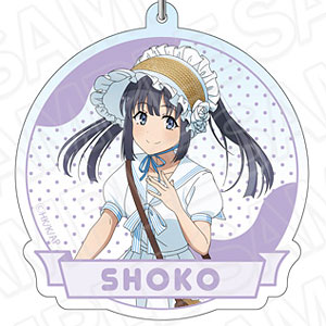 劇場アニメ「青春ブタ野郎はランドセルガールの夢を見ない」 ホログラムキーホルダー 牧之原翔子 麦わら ver.