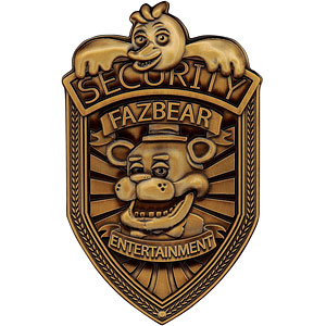 ファイブナイツアットフレディーズ　セキュリティバッジ　レプリカ Amazon.co.jp: 【公式ライセンス商品】Five Nights at Freddy's