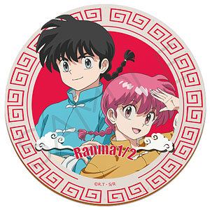 TVアニメ『らんま1/2』 レザーコースター L (乱馬＆シャンプー)[シンク