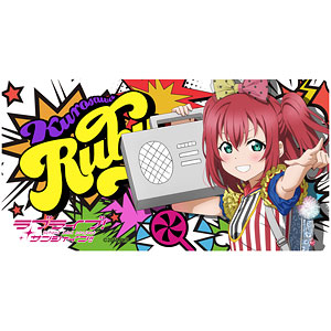 ラブライブ！サンシャイン！！ 描き下ろし 黒澤ルビィ 屋外対応ステッカー ソロコンサートver.