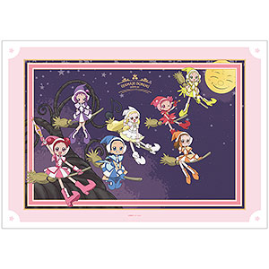 おジャ魔女どれみ ドッカ～ン！ 描き下ろし 集合 魔女界へ行くどれみたちver. A3マット加工ポスター