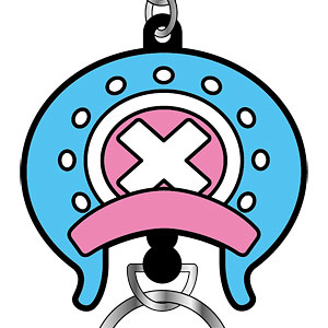 ONE PIECE 帽子型ラバーリールキーホルダー チョッパー