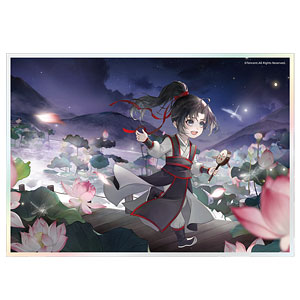 希少品 魔道祖師 アニプレックスオンライン 連動特典 色紙4枚セット スタンド付 魔道祖師（苍妹儿）☆ 千灯映【 04 】 チェキ ※紙製《千灯映系列