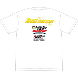 新劇場版「頭文字D」 秋名スピードスターズ 180SX Tシャツ XL