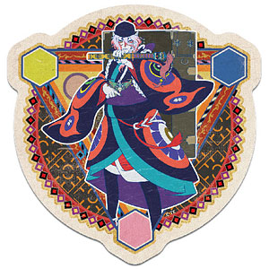 『劇場版モノノ怪 唐傘』 トラベルステッカー 3.薬売りC