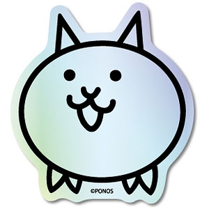 NYA-001 にゃんこ大戦争 ホログラムステッカー ネコ