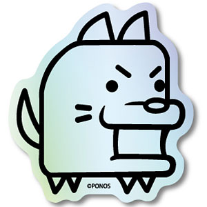 NYA-005 にゃんこ大戦争 ホログラムステッカー わんこ