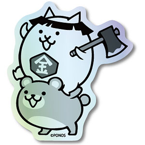 NYA-011 にゃんこ大戦争 ホログラムステッカー ネコエステ