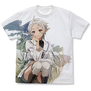 無職転生II ～異世界行ったら本気だす～ シルフィエット フルグラフィックTシャツ/WHITE-S