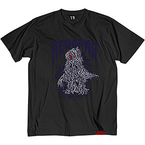 ゴジラ 70周年記念 昭和シリーズ シーンイラスト Tシャツ 2(ヘドラ) スミ S