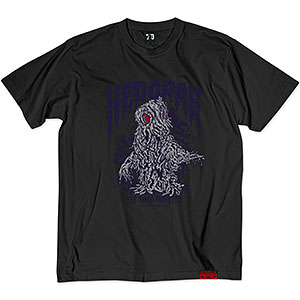 ゴジラ 70周年記念 昭和シリーズ シーンイラスト Tシャツ 2(ヘドラ) スミ XL