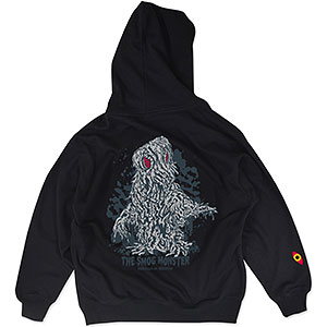 ゴジラ 70周年記念 昭和シリーズ シーンイラストパーカー 1(ヘドラ) ブラック S