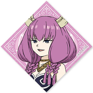 葬送のフリーレン キラキラタイル風ステッカー アウラ