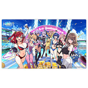 ドルフィンウェーブ ラバーマット(ホップの花園)[カーテン魂