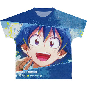 魔入りました！入間くん 鈴木入間 grunge CANVAS フルグラフィックTシャツ ユニセックス XXS