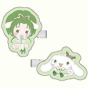 ヘアクリップ Yes！ プリキュア5GoGo！×サンリオキャラクターズ04 キュアミント×シナモロール