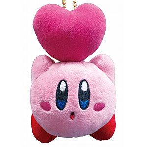 星のカービィ ぶるぶるず ぬいぐるみマスコット ハート投げカービィ