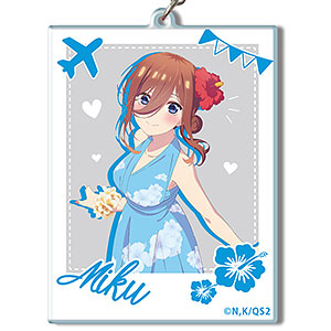 五等分の花嫁* ビッグアクリルキーホルダー デザイン05(中野三玖/A