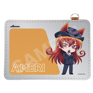 魔入りました入間くん eチャンス B賞 パスケース 魔入りました！入間くん レザーパスケース /04 シャックス・リード[CS