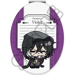 アニメ『黒執事 -寄宿学校編-』コンパクトミラー(楕円形) M-H(グレゴリー・バイオレット)