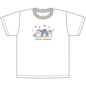 しろたん × はぴだんぶい Tシャツ / タキシードサム(Mサイズ)