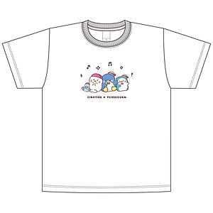 しろたん × はぴだんぶい Tシャツ / タキシードサム(XLサイズ)