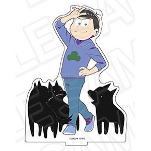 「おそ松さん」×「貼りまわれ！こいぬ」 アクリルフィギュア カラ松×おおかみ