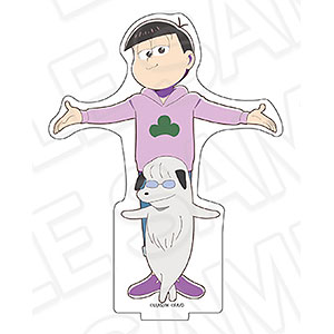 「おそ松さん」×「貼りまわれ！こいぬ」 アクリルフィギュア トド松×犬始さら敏
