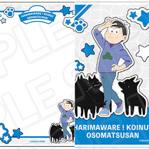 「おそ松さん」×「貼りまわれ！こいぬ」 硬質カードケース カラ松×おおかみ