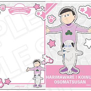 「おそ松さん」×「貼りまわれ！こいぬ」 硬質カードケース トド松×犬始さら敏