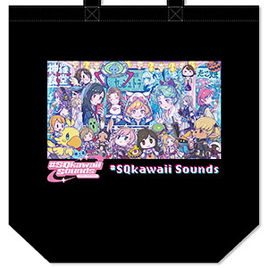 #SQkawaii Sounds -FINAL FANTASY- トートバッグ ブラック