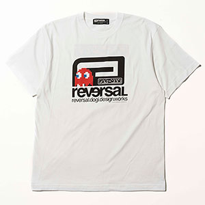PACMAN BIG MARK TEE ホワイト S rvpcmn003