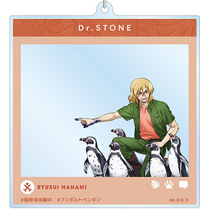 TVアニメ「Dr.STONE」 描き下ろし 七海龍水 飼育係ver. SNS風BIGアクリルキーホルダー