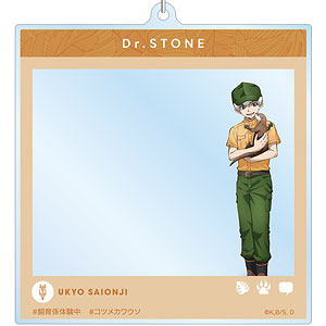 TVアニメ「Dr.STONE」 描き下ろし 西園寺羽京 飼育係ver. SNS風BIGアクリルキーホルダー