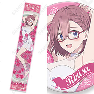 ノノア　缶バッジ付きマフラータオル　Rosy 2.5次元の誘惑 缶バッジ付きマフラータオル ～Rosy～ 3.ノノア