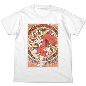 ハイキュー！！ 孤爪研磨 フルカラーTシャツ 飛翔Ver./WHITE-L