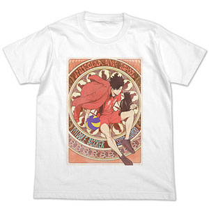ハイキュー！！ 黒尾鉄朗 フルカラーTシャツ 飛翔Ver./WHITE-L