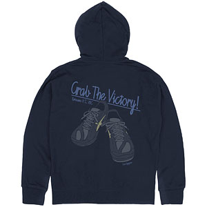 ハイキュー！！ 影山飛雄 シューズ ジップパーカー/NAVY-M