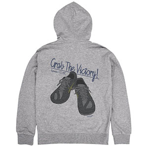 ハイキュー！！ 影山飛雄 シューズ ジップパーカー/MIX GRAY-L