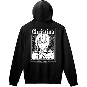 TVアニメ「さようなら竜生、こんにちは人生」 クリスティーナ バックプリントパーカー レディース XL