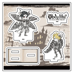 アクリルスタンドプレート「Obey Me！」01/ルシファー＆サタン(ミニキャライラスト)