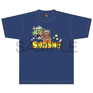 勝利の女神：NIKKE Tシャツ SMASH SODA！ ネイビー サイズ S