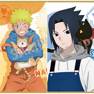 NARUTO-ナルト- 疾風伝 トレーディングミニ色紙/少年期×アニマル 14個入りセット