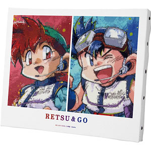 TVアニメ「爆走兄弟レッツ＆ゴー！！」 星馬烈＆星馬豪 grunge CANVAS キャンバスボード