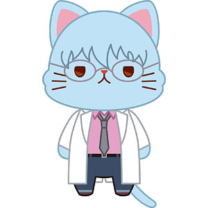 3年Z組銀八先生 withCAT アイマスク付きぬいぐるみキーホルダー
