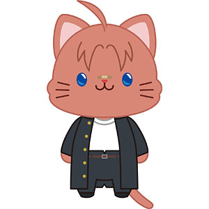3年Z組銀八先生 withCAT アイマスク付きぬいぐるみキーホルダー